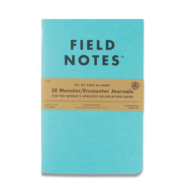 Hovedbilde Field Notes 5E MONSTER JOURNALS, 2 stk