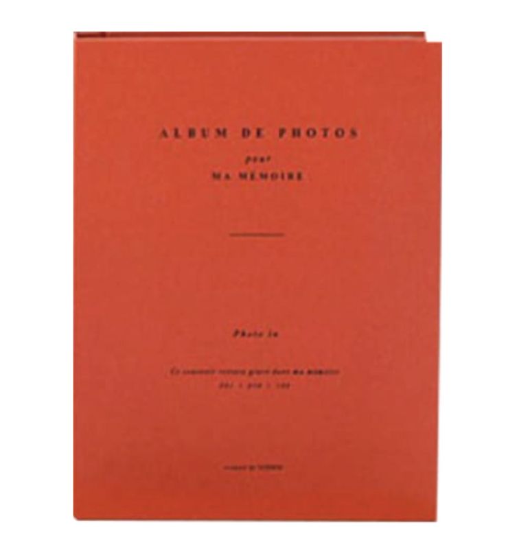 Iconic Fotoalbum, Retro Orange
