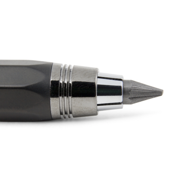 Portamine Rotring Rapid Pro 0,7 Mm - Corpo In Metallo, Design Esagonale, Mina HB Inclusa
