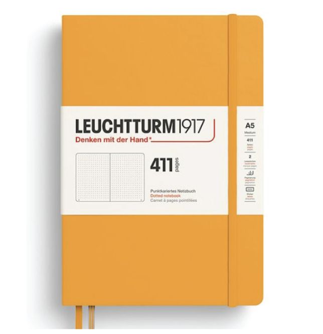 Hovedbilde LT Notebook A5 Rising Sun DOTS, 411 sider