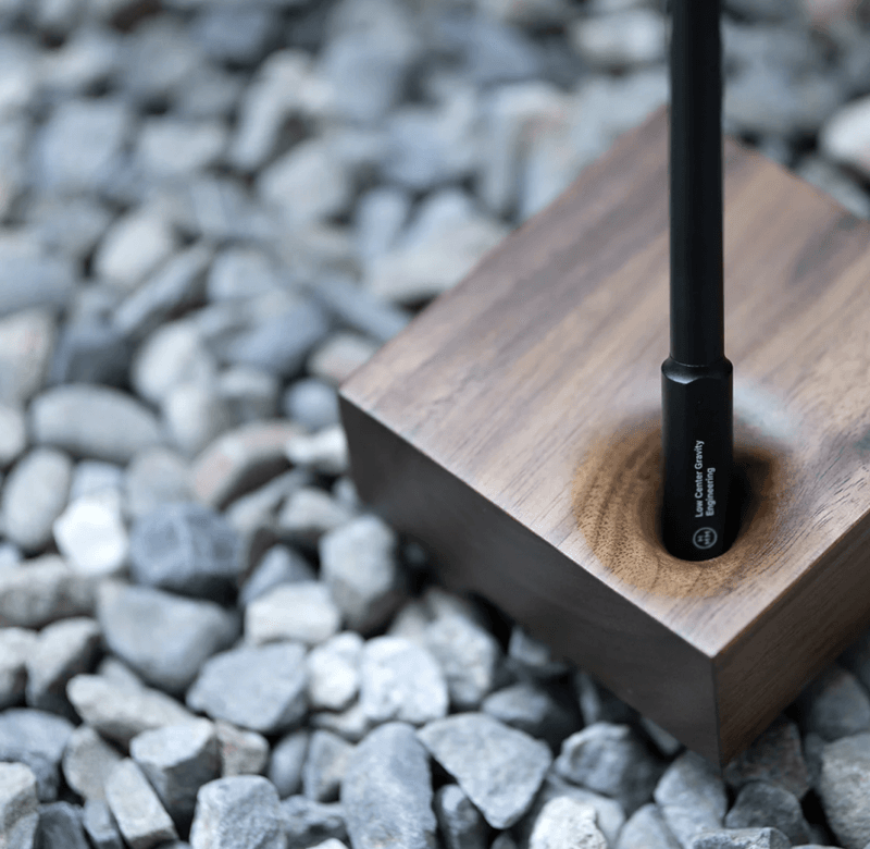 HMM Pen Stand Walnut Block 
