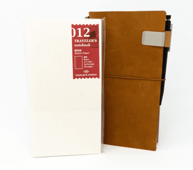Travelers Notatbok Sketch Paper, 012 Regular