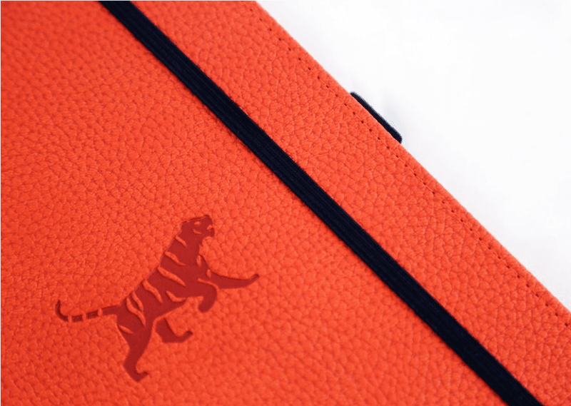 Dingbats Notatbok Orange A5+, Linjer