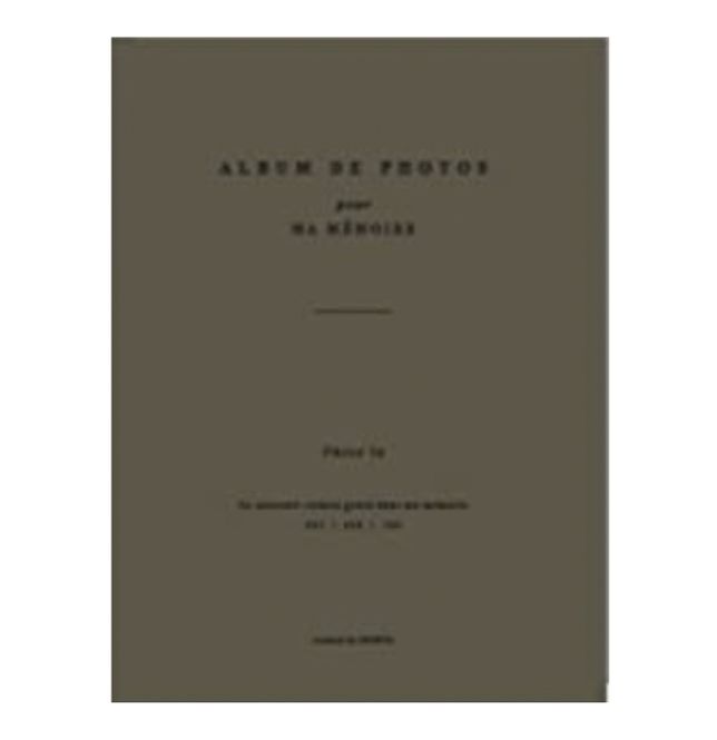 Hovedbilde Iconic Fotoalbum, Khaki Grey