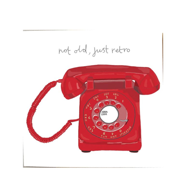 You`ve got pen in your face Kort, Not old just retro