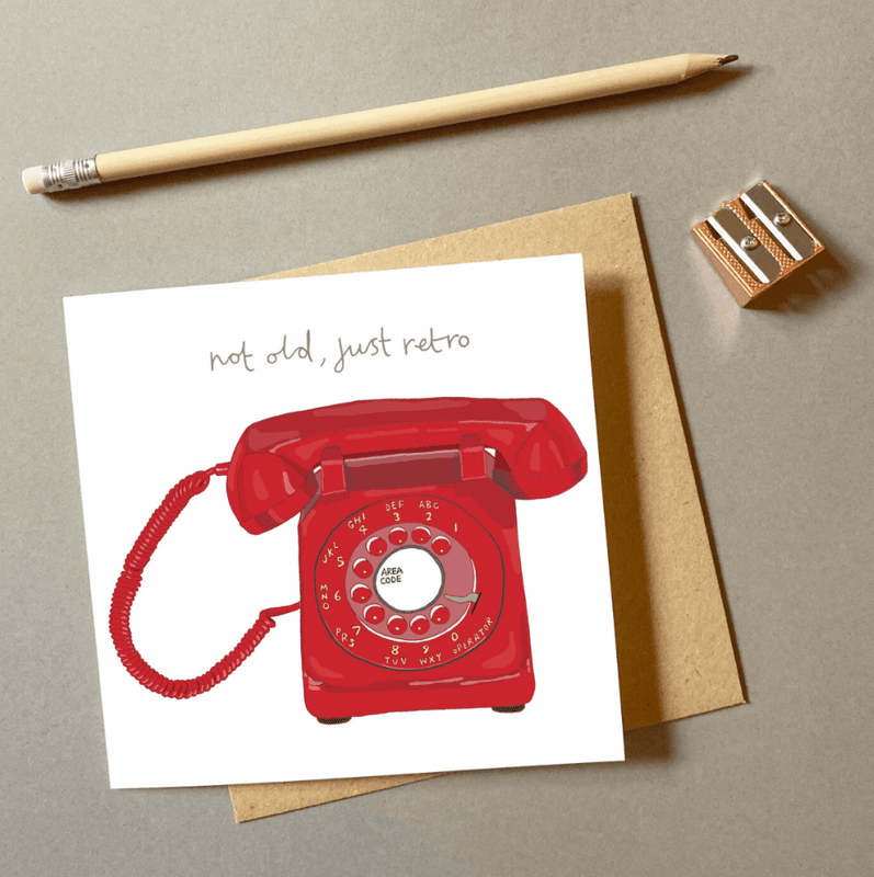 You`ve got pen in your face Kort, Not old just retro