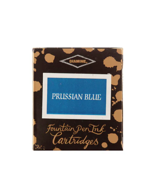 Hovedbilde Diamine Blekkpatroner 6 pkn, Prussian Blue