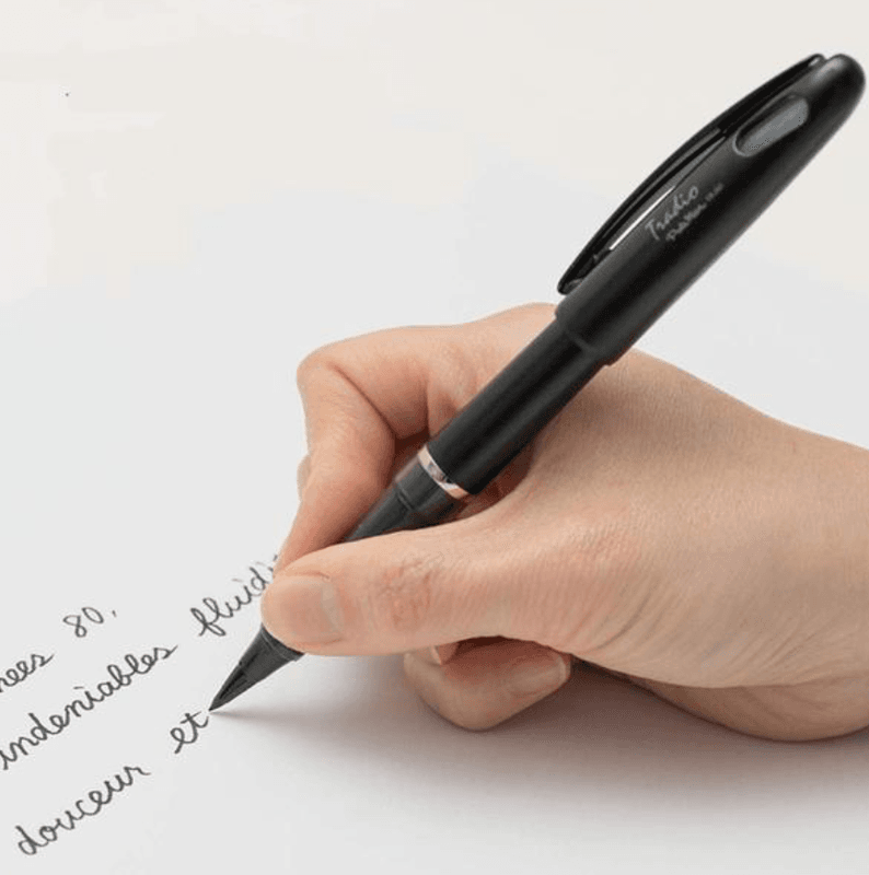 Pentel Tradio Stylo Fountainpen, Sort