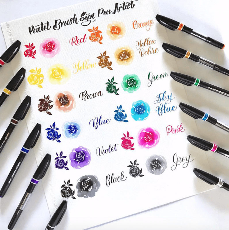 Pentel Artist Brush Sign Pen Ultra Fine