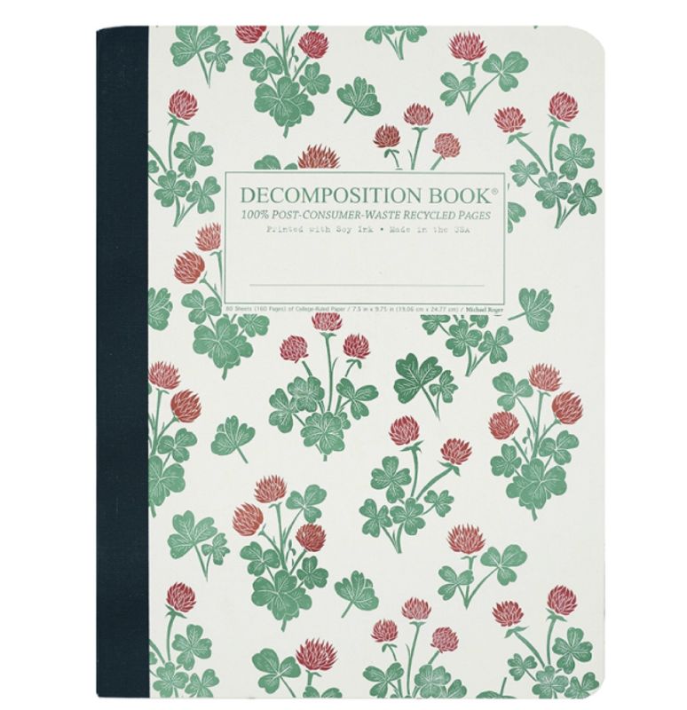 Decomposition Notatbok CRIMSON CLOVER B5