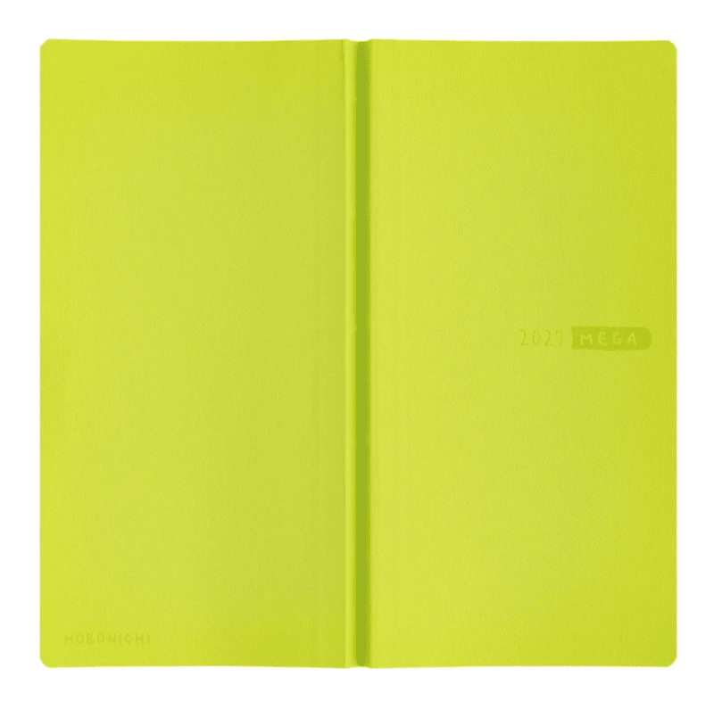 HOBONICHI Weeks SNEAKER 2027 Lime Green