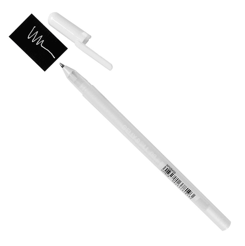 Sakura GELLY ROLL pen HVIT, flere str