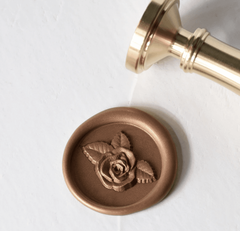 Stamtitude ROSE 3D Messing Stempel