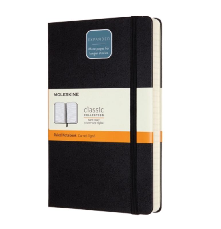 MOLESKINE Classic EXPANDED Linjert L, 400 sider