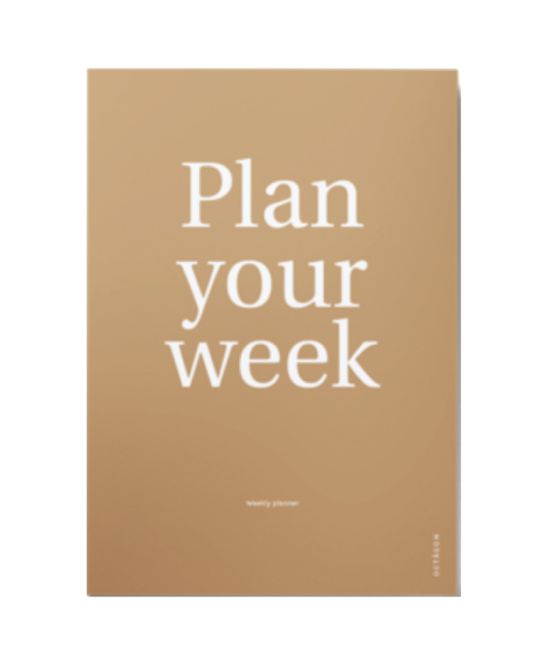 Hovedbilde Octagon Open Weekly Planner A5, Craft