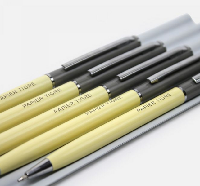 Papier Tigre Kulepenn, r&oslash;d/ bl&aring;