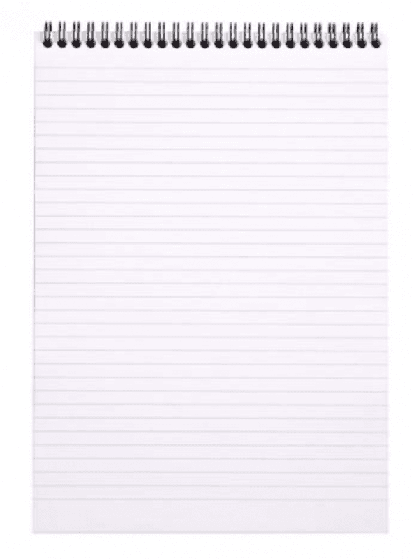 Rhodia Notatblokk Linjer, topp-spiral  A4
