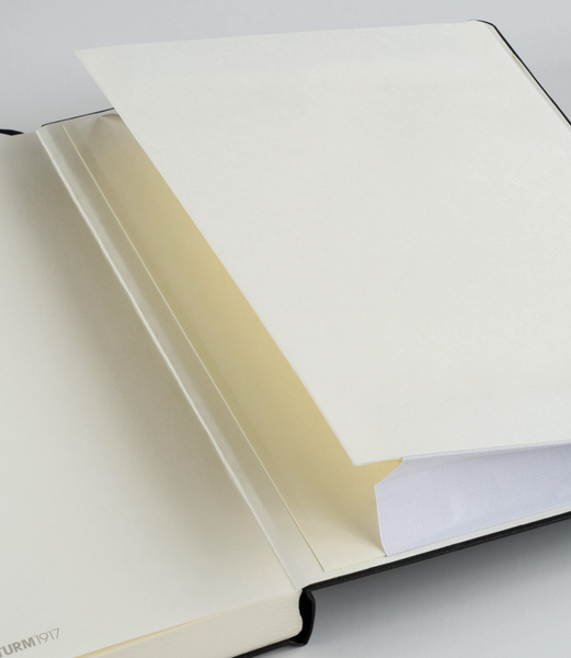 LT Notatbok Plain A4+, Sort