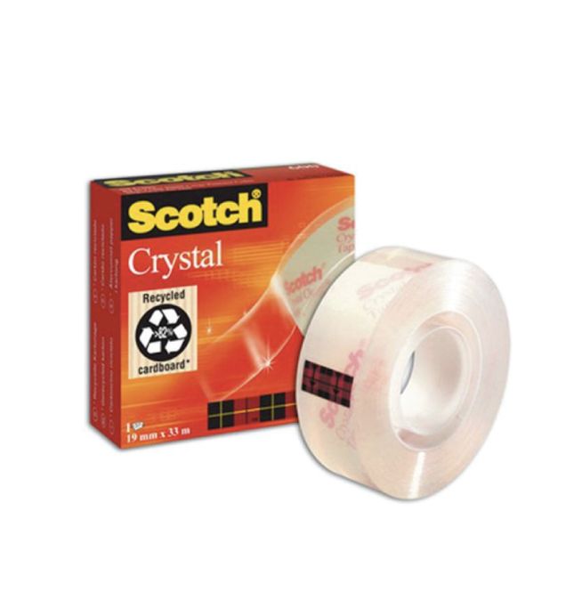 Hovedbilde Scotch Crystal Tape 19 mm x 33 m