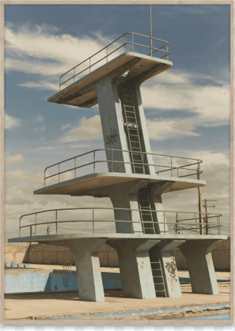 Hovedbilde Paper Collective Fotoprint Dive, 50 x 70 cm