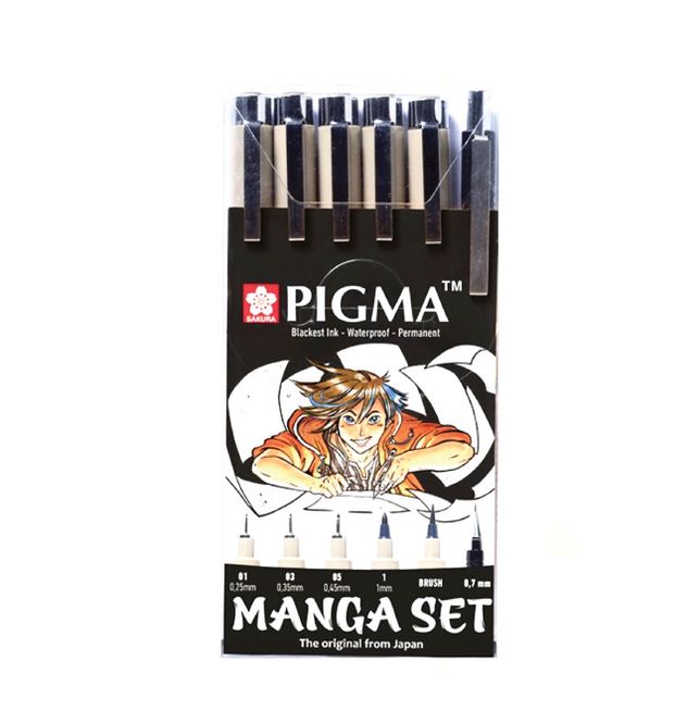 Hovedbilde Sakura Pigma MANGA SET 
