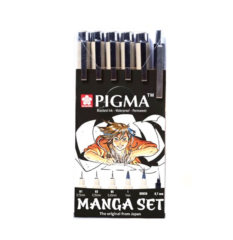Sakura Pigma MANGA SET 