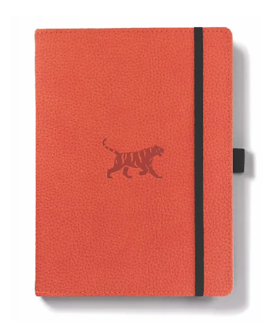 Hovedbilde Dingbats Notatbok Orange A5+, dots