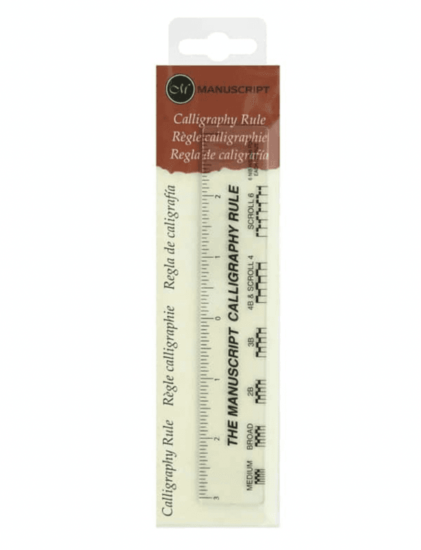 Manuscript Kalligrafi Linjal 