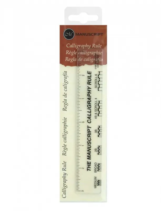 Manuscript Kalligrafi Linjal 
