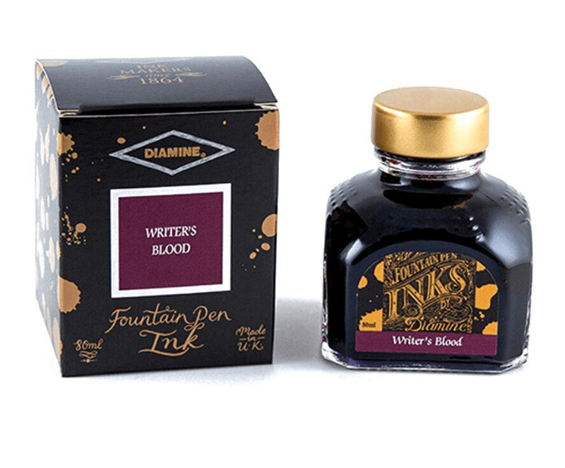 Diamine Blekkhus 80 ml, Writers Blood