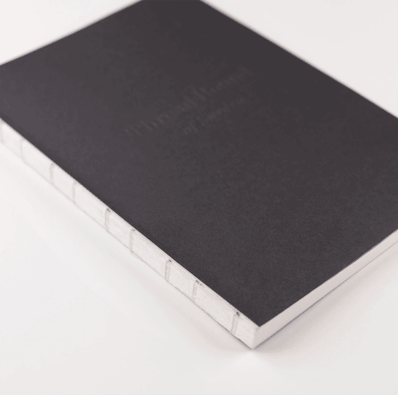 Paperstyle Threadbound Notatbok A5 Bohus Granite Plain