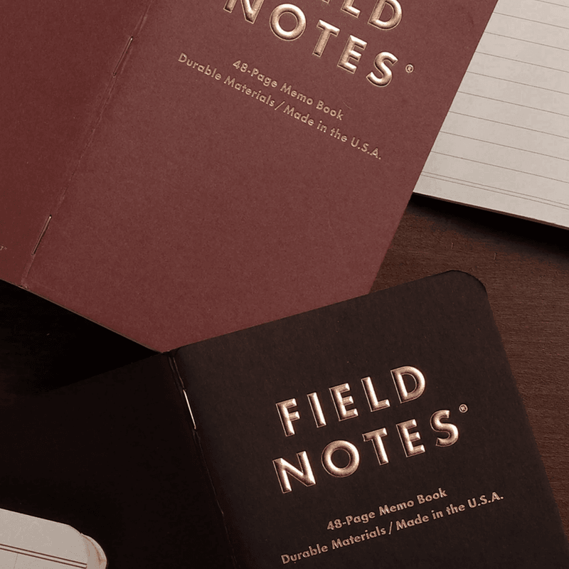 Field Notes Lucky Edition 3 stk P