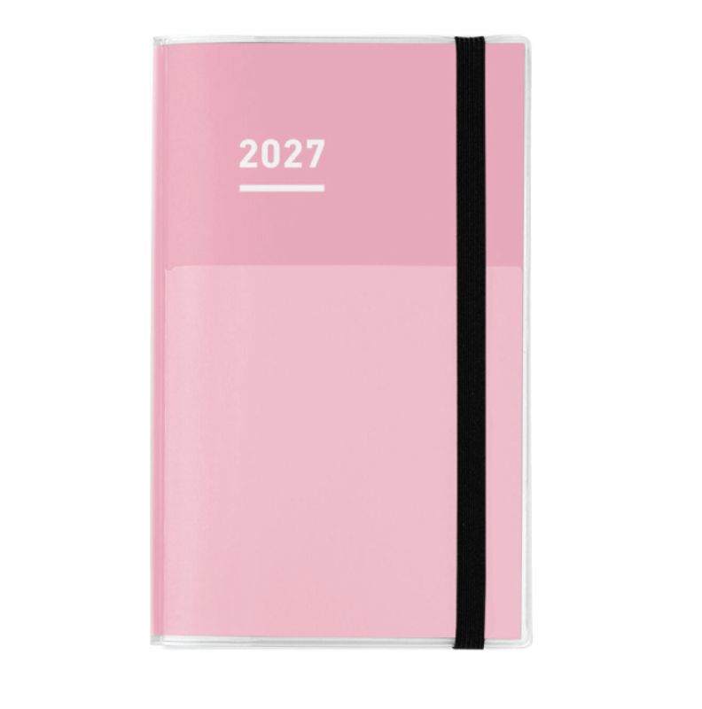 Kokuyo Jibun Techo First Kit 2027 A5, Slim Pink