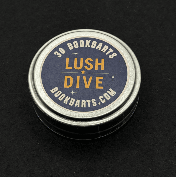 Lush Dive Book Darts 30 stk Brass