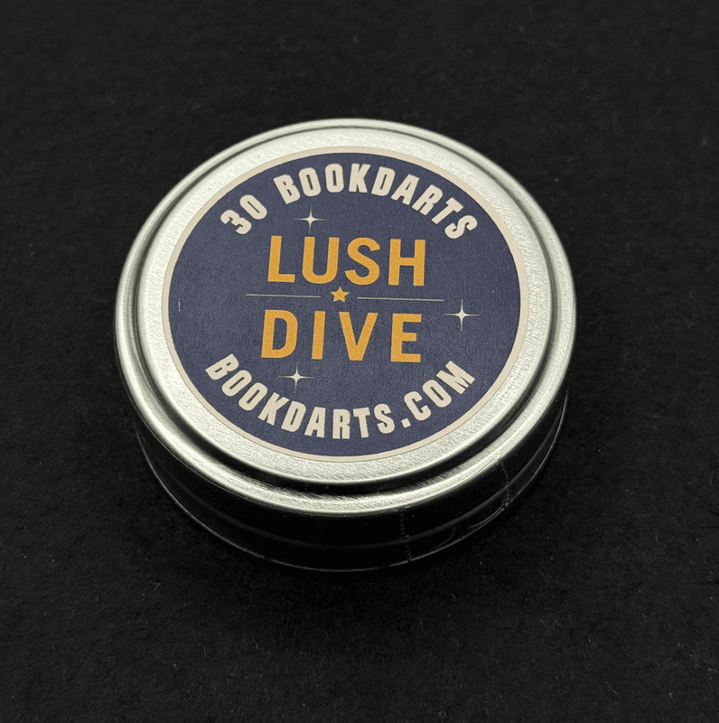 Lush Dive Book Darts 30 stk Brass