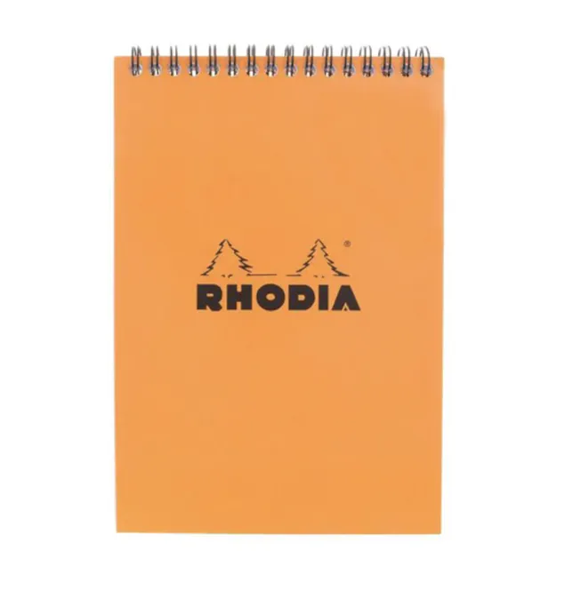 Hovedbilde Rhodia Notatblokk Linjer, topp-spiral A5
