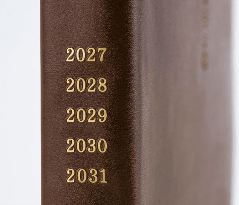HOBONICHI 5- years Techo (2027-2031) A6