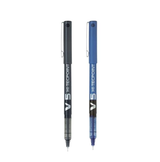 Hovedbilde Pilot V5 Hi-Tecpoint Pen 0,5, blå/sort