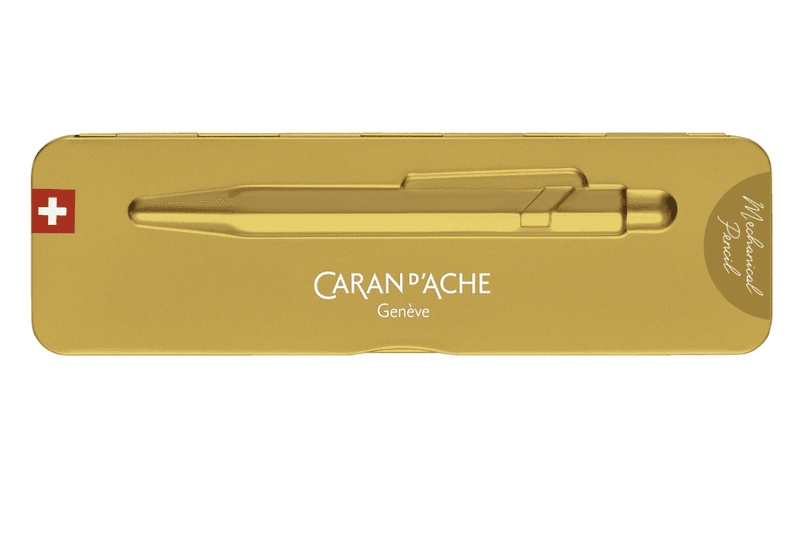  Caran d'Ache Goldbar 844 PREMIUM Mechanical Pencil NEW!