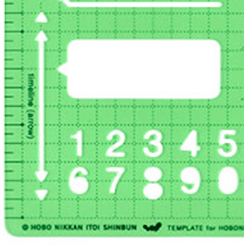 HOBONICHI Stencil Basic