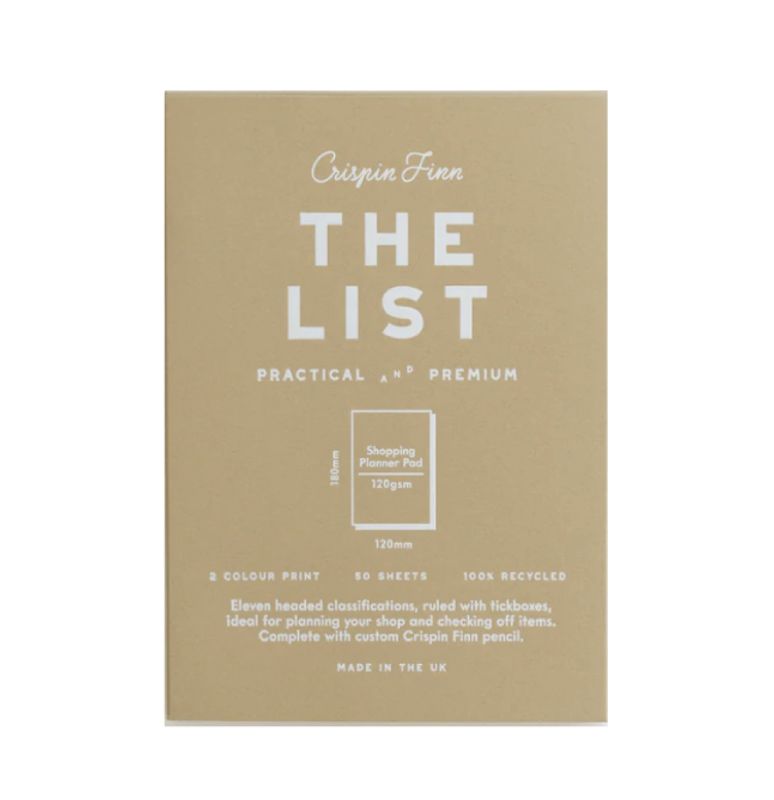 Crispin Finn The List pad med blyant