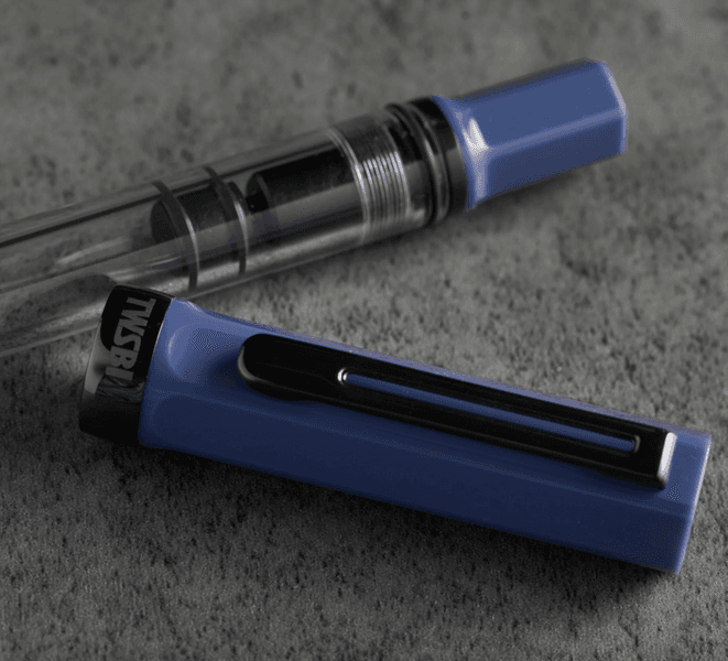 TWSBI ECO Fyllepenn Slate Blue  with Onyx