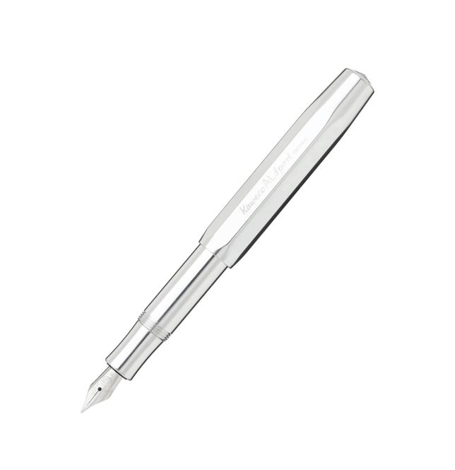 Hovedbilde Kaweco Al Sport Fyllepenn, Råaluminium