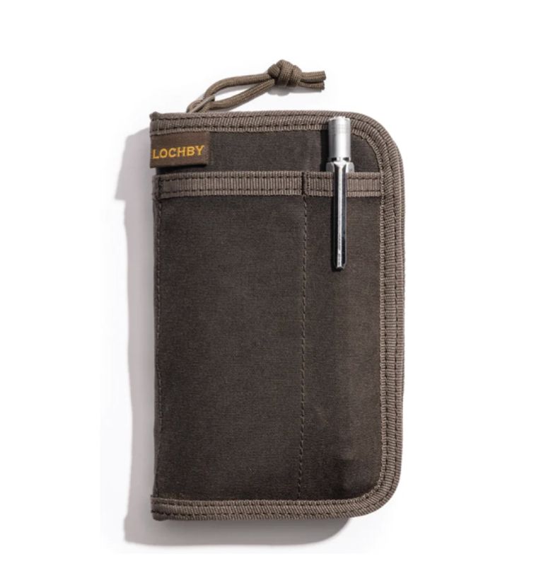Lochby Pocket Journal Canvas Brown