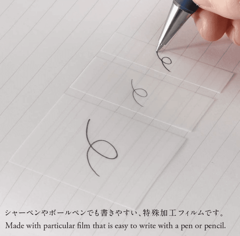 Stalogy Translucent Sticky Notes Linjer