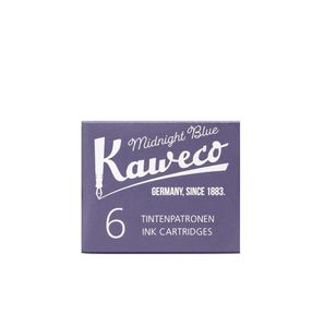 Hovedbilde Kaweco Blekkpatroner 6 stk, Midnight Blue