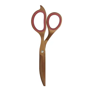 Hovedbilde Hikigiri Slim Saks, Titanium Coating, Pink Brown