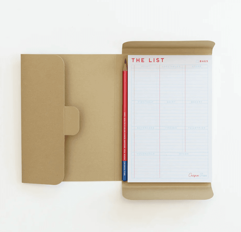 Crispin Finn The List pad med blyant