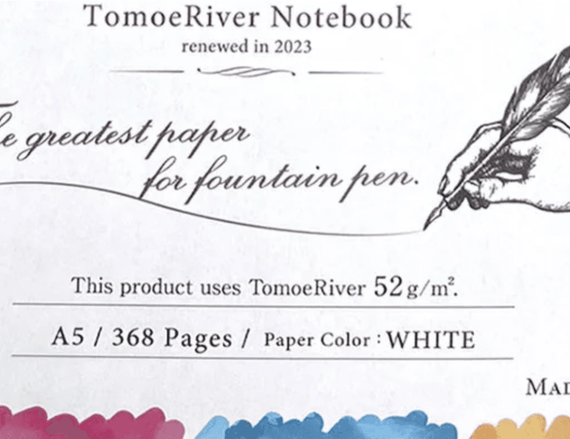 Tomoe River Paper Hardcover Notebook A5, Dots