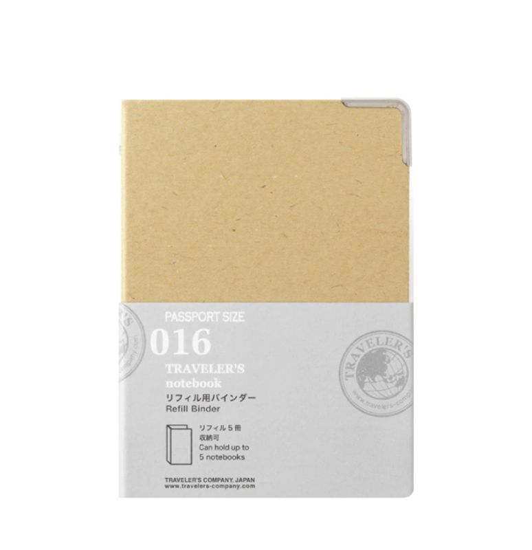 Travelers Refill Binder 016, Passport size